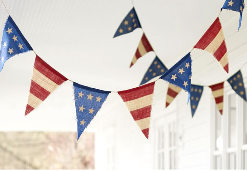 Fourth of July Front Porch Decorations