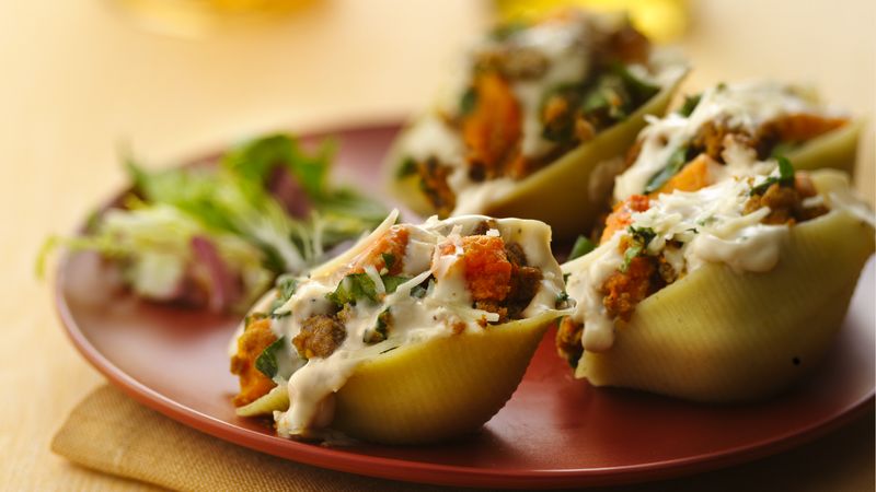 Stuffed Shells with Butternut Squash