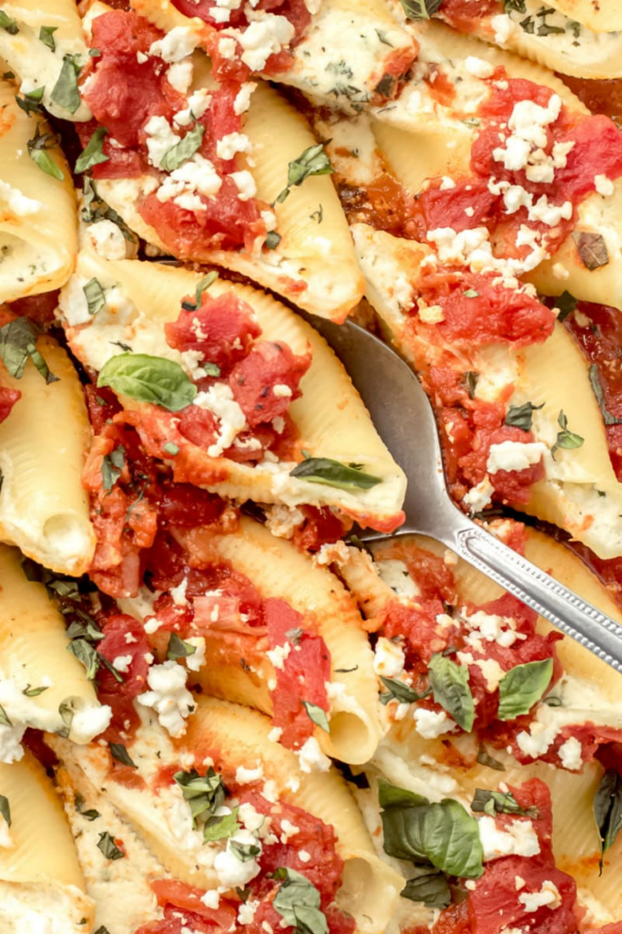 Feta and Herb Pasta Shells: