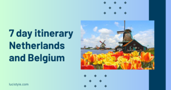 7 day itinerary netherlands and belgium