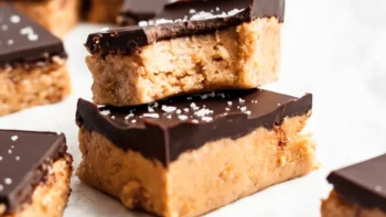 Delicious Peanut and Chocolate Protein Bars: A Healthy Snack Option